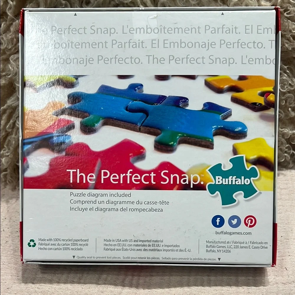 Buffalo Games 500 Piece jigsaw PUZZLE Log On Life Is Good SALE 🔴3/$25! - Picture 2 of 4